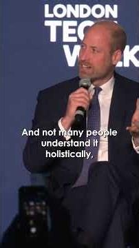 Prince William's Powerful Message to Tech Companies