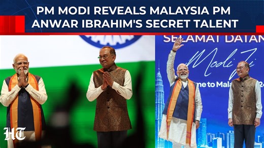 #WATCH | Prime Minister Narendra Modi announced that India’s Unified Payments Interface (UPI) will soon be launched in Malaysia during his two-day visit aimed at strengthening bilateral ties. Addressing the Indian diaspora, PM Modi highlighted initiatives like expanding OCI card eligibility for Malaysian citizens of Indian origin up to the sixth generation and introducing the Thiruvalluvar Scholarship. | Hindustan Times