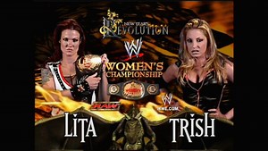 Lita vs. Trish Stratus