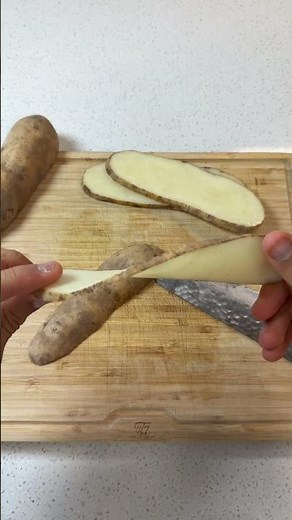 Three ingredient air fried french fries.
