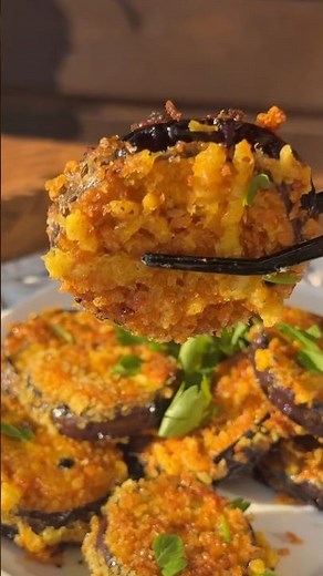 The Crispiest Cheesy Eggplant You'll Ever Eat 🧀