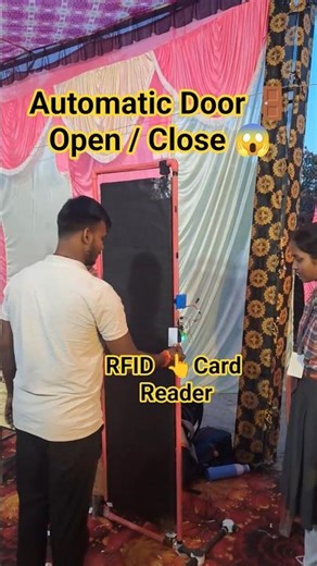 RFID Card Reader allow access to open door automatic #diyprojects