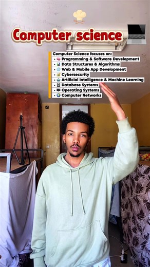 💡 The good thing about computer science 💻 (CS) You can work locally, internationally, or remotely from Ethiopia💪🏾#department #computerscience #field #universitylife #ethiopianuniversity