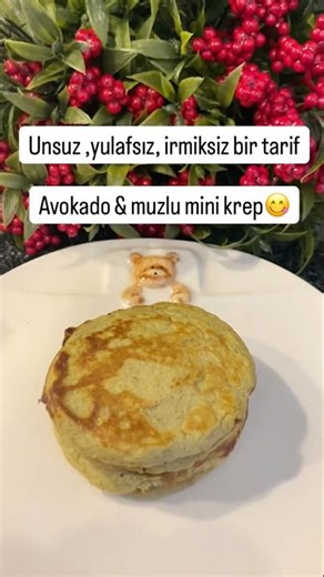 AVOKADO & MUZ MİNİ KREP😋