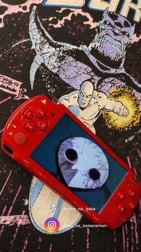 Evangelion on PSP, the best feeling