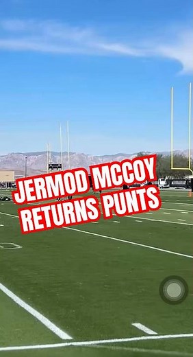 #Raiders Jermod Mccoy Returning Punts👀🏴‍☠️