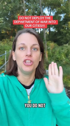 DEPARTMENT OF WAR- FULL STOP!!! #war #veteransagainsttrump #corruption | Rachel Davis