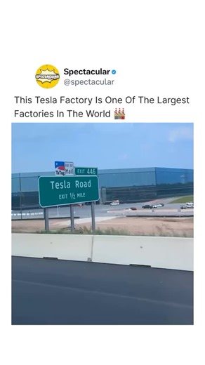 This is Giga Texas—a massive 10-million-square-foot facility and one of the largest buildings on Earth by footprint. It’s where Tesla manufactures the Cybertruck, Model Y, and develops upcoming projects like the humanoid robot and energy products. via: @caseysmith1212 #tesla #elonmusk #spectacular #reels #explore | The TinderBlog