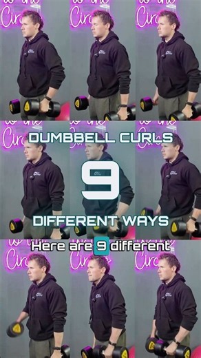 How to do dumbbell curls 9 different ways 💪