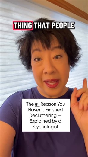Dr. Christine Li Procrastination and Productivity Coach on Instagram: "Comment ENERGY to get the free Cut the Clutter download. You need to get rid of the heaviness in your heart ❤️ before you start. #womenover50 #decluttering"
