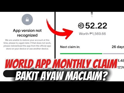World app not recognized problem | ayaw ma claim ang monthly reward!