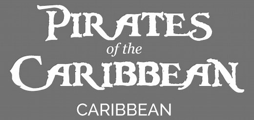 DOWNLOAD NOW: Free Pirates of the Caribbean Font