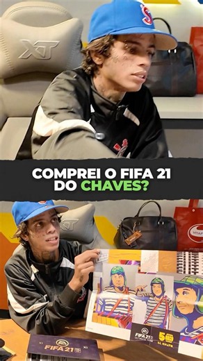 ACHEI UM FIFA 21 DO CHAVES NA CASA DO RONALDO
