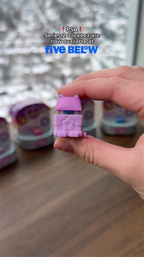 Clickeez Series 2 is now available at Five Below! 🎉 Collect your favorite new characters today. Over 30 NEW Clickeez are ready to join your collection. | Clickeez
