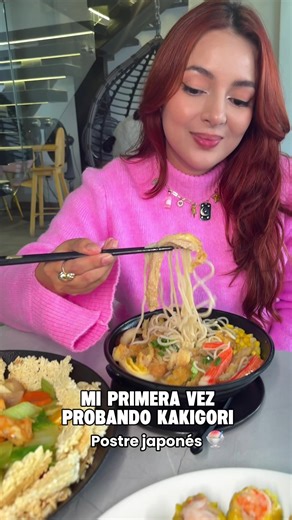 KAKIGORI EL POSTRE VIRAL JAPONÉS QUE PARECE NIEVE ESTÁ EN GUAYAQUIL 🍧😱 consigues comida asiática casera auténtica ya que su dueña asiática cuida cada detalle sin cambiar la receta. 🙌🤩 se llama @Amai Resto Bar también tienen ramen, mochi y piqueos asiáticos. YO VOLVERÍA MIL VECES POR ESE KAKIGORI 🤤 Está Miraflores, al frente de la pata gorda por urdesa #comidaasiatica #comidajaponesa #kawaii #guayaquil #ramen