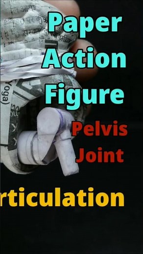Re-upload Pelvis Joint for Paper action figure #goku #art