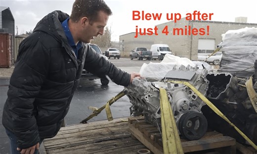 The V8 Engine of a Cadillac Escalade Blew Up After Only 4 Miles. What Happened?