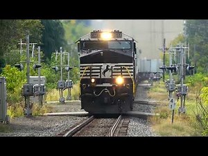 CP BNSF Train Meets CSX Train! NS Train Coming At You! CP Train With DPU Alright! + More Trains!