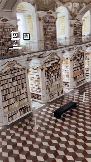 This library is giving major fairytale vibes 🏰📚✨ | UNILAD