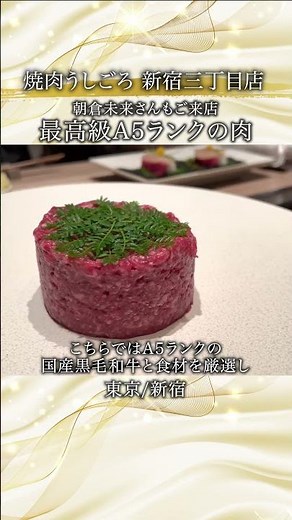 【焼肉】最高級A5ランクの国産黒毛和牛「焼肉うしごろ 新宿三丁目店」※朝倉未来さんも来店#東京グルメ #新宿 #焼肉 #朝倉未来
