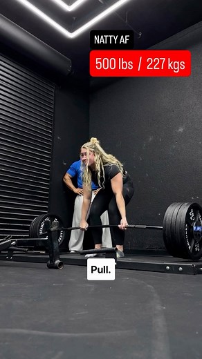 Congrats to Ashley! She has 12 world records!! Insane strenght | Larry Wheels