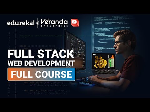 Full Stack Web Development Full Course | Full Stack Web Development Course | Edureka