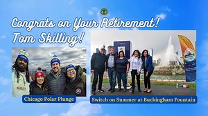 On behalf of the Chicago Park District, we want to congratulate you on your retirement, Tom Skilling! You've been a great friend to the Parks; donating your time to support events like Chicago Polar Plunge & Switch on Summer at Buckingham Fountain. We really hope to see you in the parks again this year! 😃 #TomSkilling | Chicago Park District