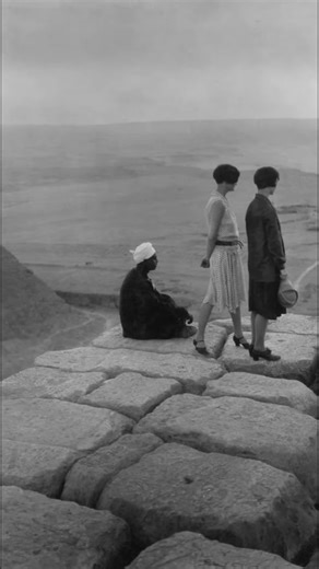 He rolled down the Great Pyramid… top to bottom