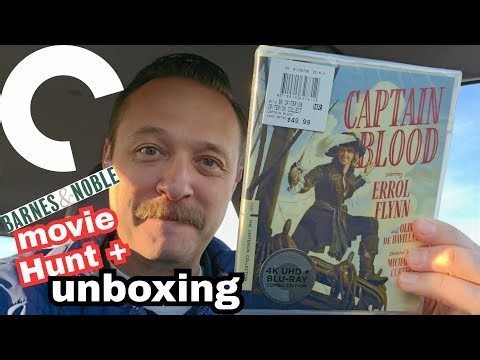 Captain Blood 4K Unboxing + Barnes & Noble Movie Hunt - Criterion Collection
