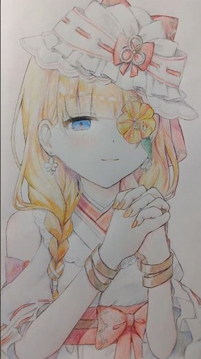 【魔法少女ノ因習村】志波チハネ イラストメイキング