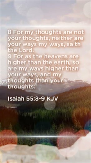 Lord Wants You To Trust In His Plan 🙏 Isaiah 55:8-9 #prayer #bible #jesus #shorts