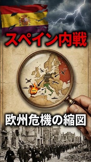 スペイン内戦：欧州危機の縮図 #戦争 #戦史