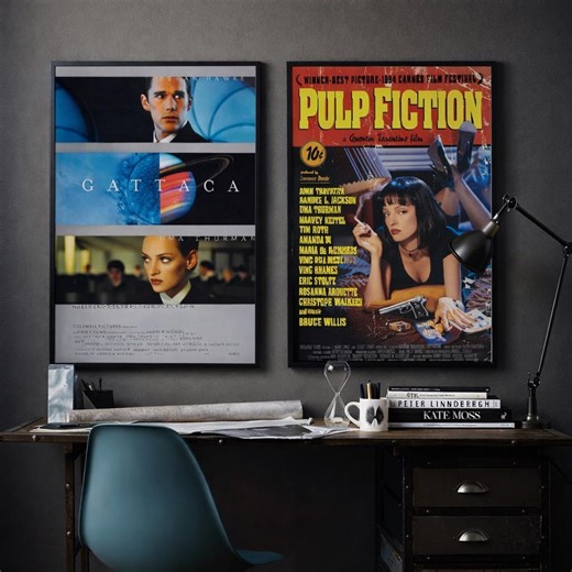 UMA THURMAN: Pulp Fiction & Gattaca Movie Poster Set – High Resolution Film Wall Art (digital Download) - Etsy UK