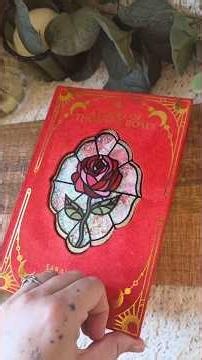 Turning ACOTAR into a stained glass custom edition ♥️🌹 #bookbinding #acotar