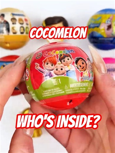 Cocomelon Mash'ems Squishy Surprise Toys Unboxing! ASMR! #mashems #cocomelon