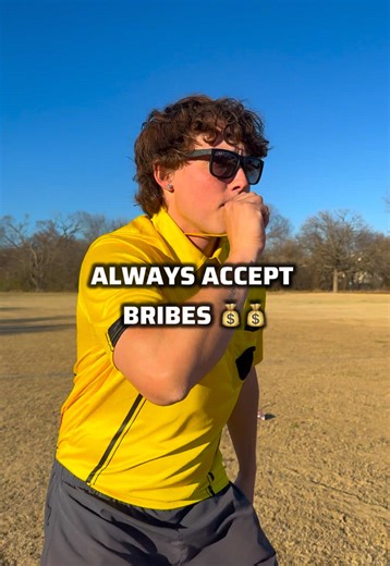 How To Ref The Right Way 💸💰 #soccer #football #referee | football