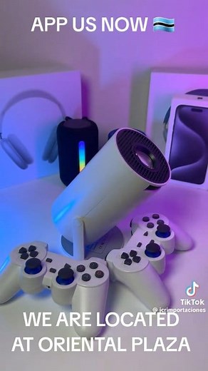 🇧🇼🎮 HY300 Gaming Projector Play BIG! 🎮 was P1250 now P999 Turn your wall into a giant gaming screen and access over 10,000 built-in games instantly! No console needed — just plug in, play, and enjoy epic entertainment anywhere. ✨ Features You’ll Love: 🔹 10,000 games included 🎮 🔹 Projects up to 200 inches — massive screen experience 🔹 HD picture quality & powerful built-in speakers 🔹 Portable & lightweight — perfect for parties, family nights, camping & more 🔹 Wireless connection for ph