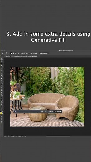 Set the scene with new features in Photoshop (beta) ✨ #shorts #photoshop