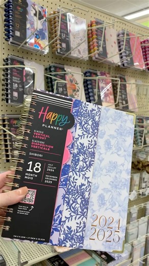 Introducing where they’re at! These twin loops have been getting some serious love since the Spring launch ➿. Check out @hobbylobby for all your planning favs❤️‍🔥 #happyplanner #2024planner #hobbylobbyfinds #twinloop | The Happy Planner
