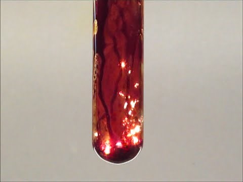 Chemistry experiment 32 - Reaction between bromine and aluminium