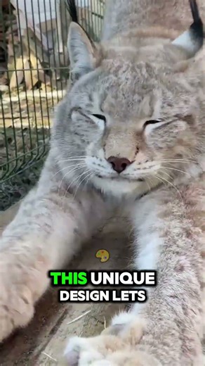 Lynxes Have Built-In Snowshoes!