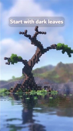 How I Build Custom Trees in Minecraft