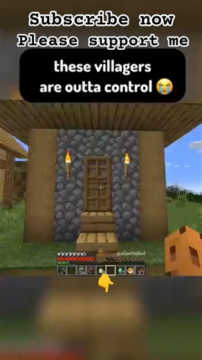 Minecraft Me Banaya Secret Underground Village 😲 #minecraft #shorts #viral @anshubisht @gamerfleet