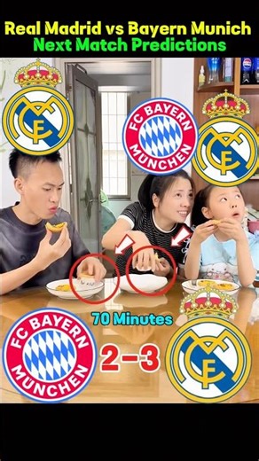Real Madrid vs Bayern Munich Champions League Match Predictions #realmadrid #championsleague #madrid