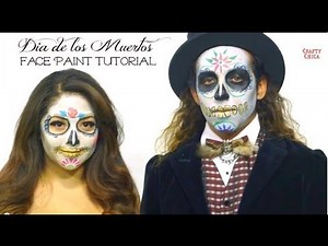HOW TO: Sugar Skull Face Painting DIY || Day of the Dead