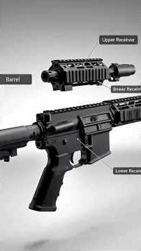 M4 Carbine Manufacturing Process | Step-by-Step Educational Overview #shorts #shortvideo