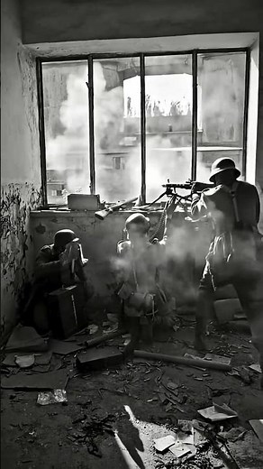 M4 Sherman Firefly Engages MG42 | WW2 Historical Combat