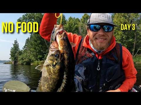 3 Days Fishing for My Food Alone in the Boundary Waters (Walleye Catch & Cook)