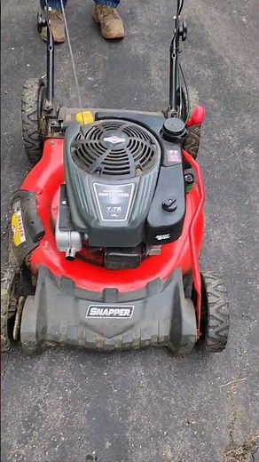 Snapper Self-Propelled Lawnmower | Testing