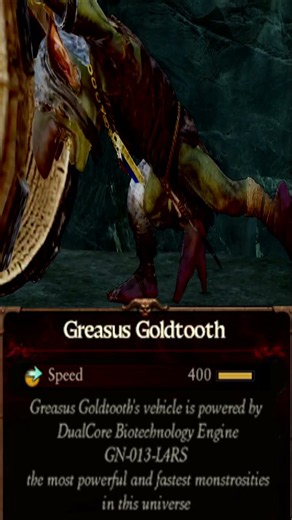 That update that gave Greasus 400 Speed